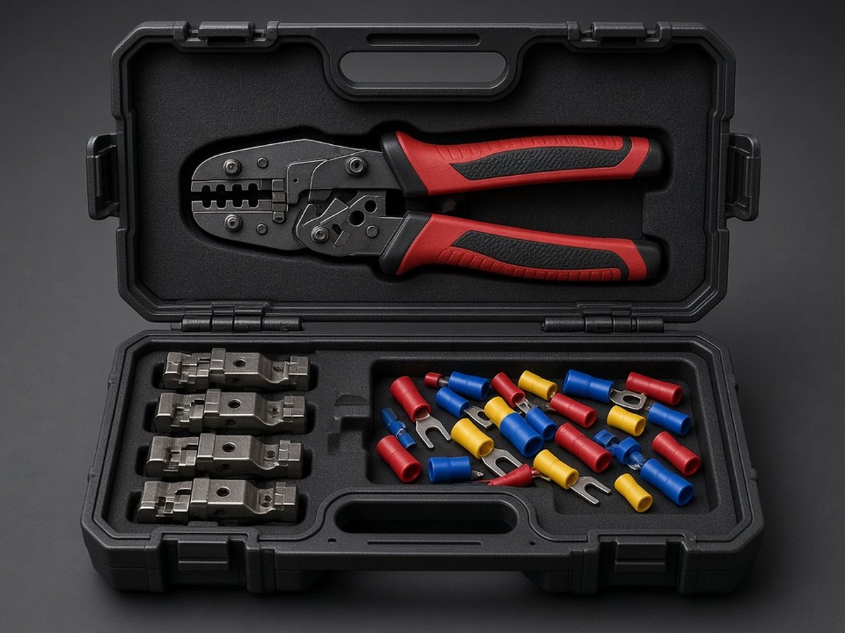 IWISS Quick Change Ratcheting Crimper Kit